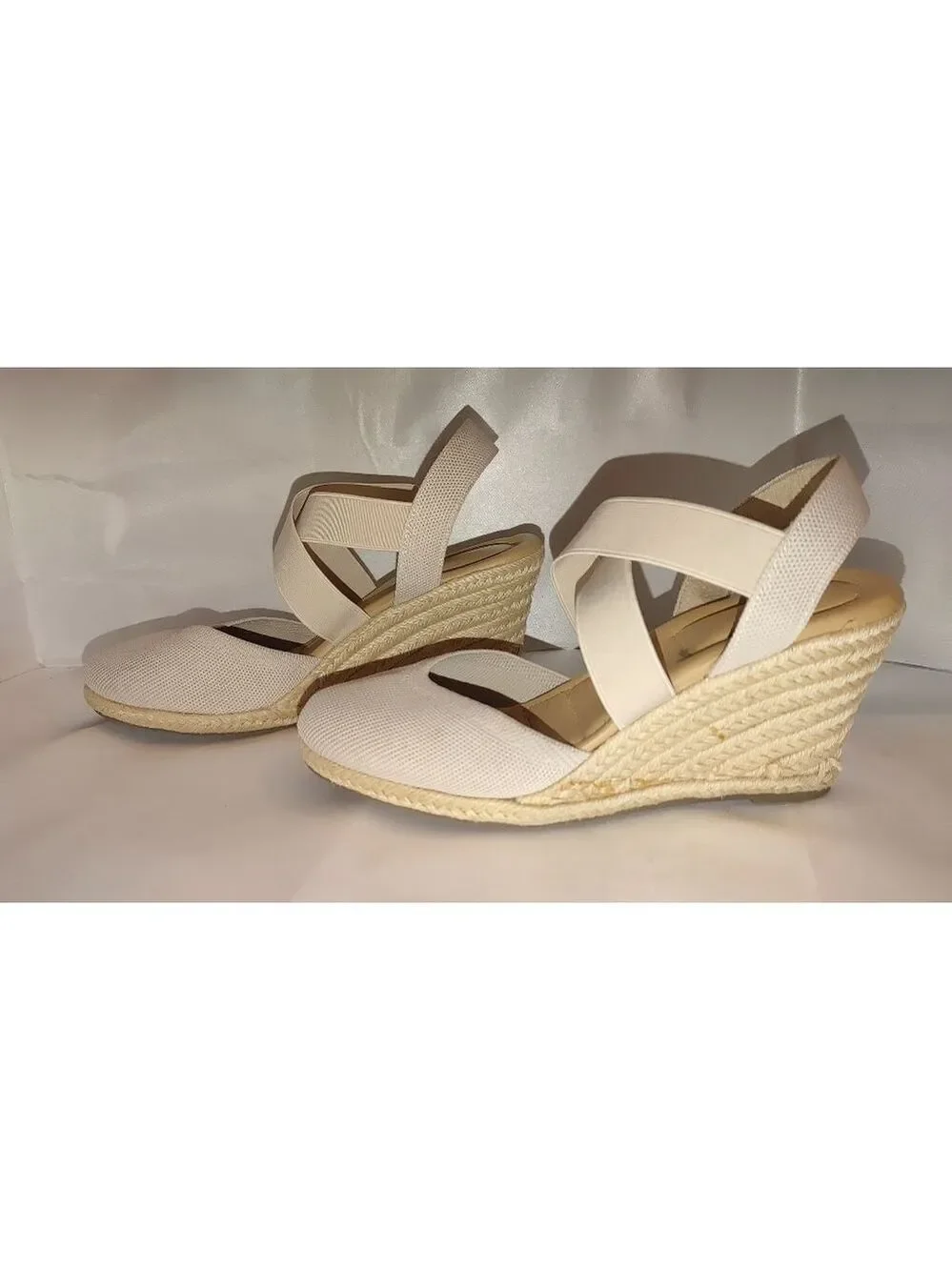 Kelly & Katie Brynn Espadrille Wedge Size 9.5M